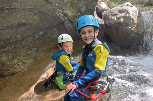 Article : CANYONING EN FAMILLE